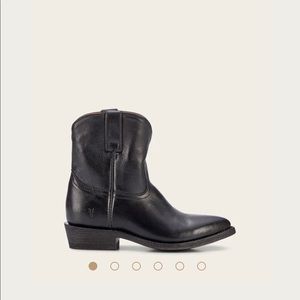 Frye Billy Short Black Boots